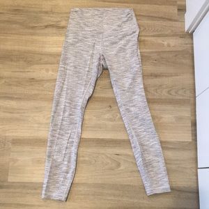 Lululemon wunder under cropped high rise leggings